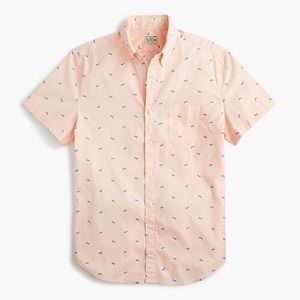 J.Crew Mens Short Sleeve Button Shirt